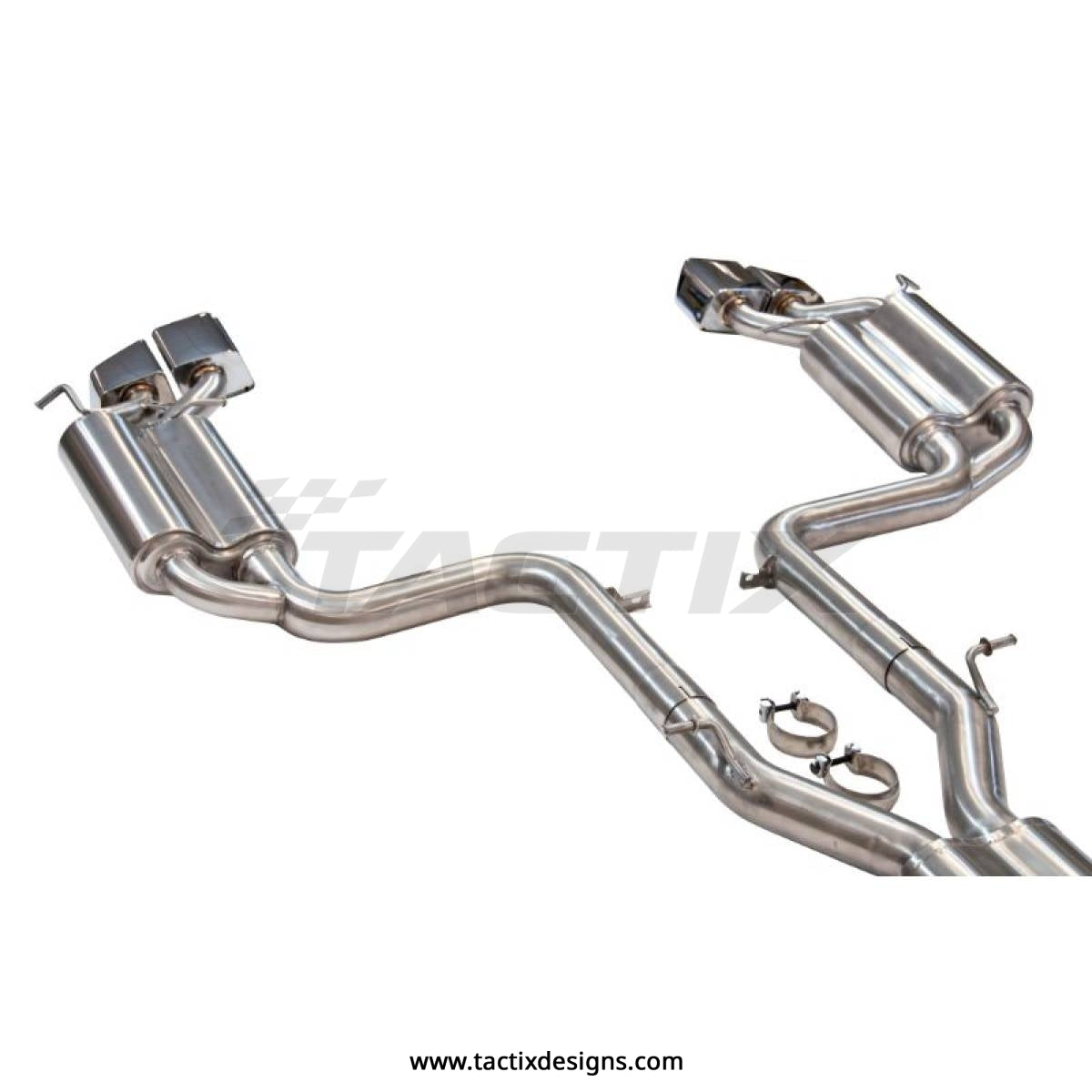 Mercedes-Benz C63 W204 M156 Valved Catback Exhaust (2008-2013)