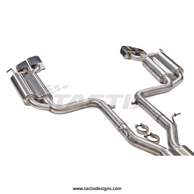 Mercedes-Benz C63 W204 M156 Valved Catback Exhaust (2008-2013)