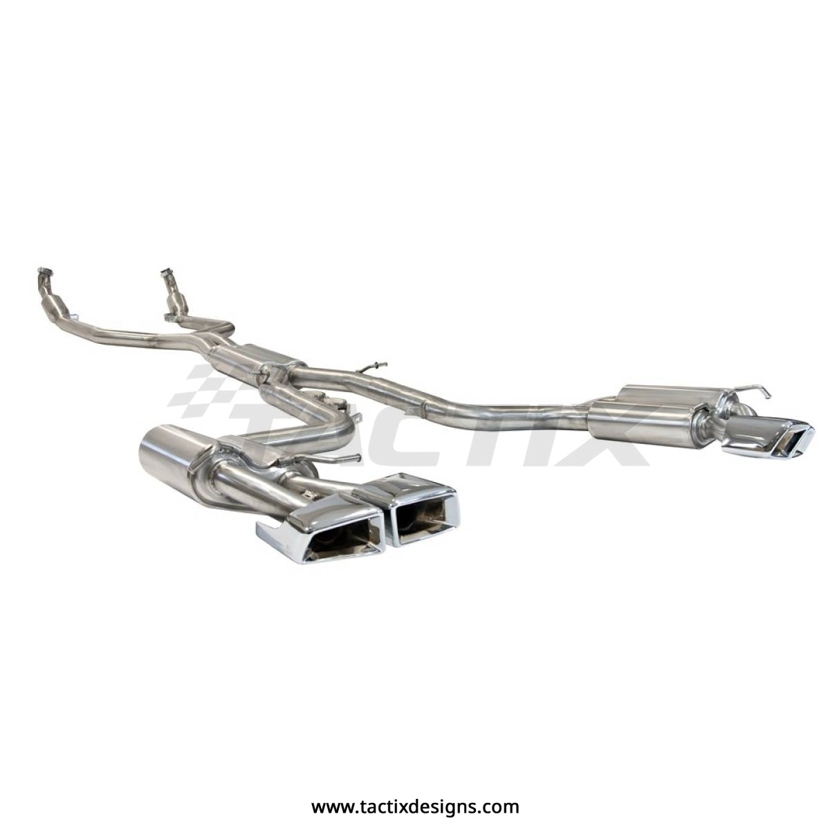 Mercedes-Benz C63 W204 M156 Valved Catback Exhaust (2008-2013)