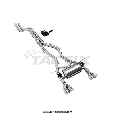 BMW M3/M4 F8X S55 Valved Catback Exhaust (2014-2020)