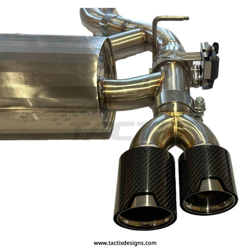 BMW M2 Competition F87 S55 Valved Catback Exhaust (2018-2021)