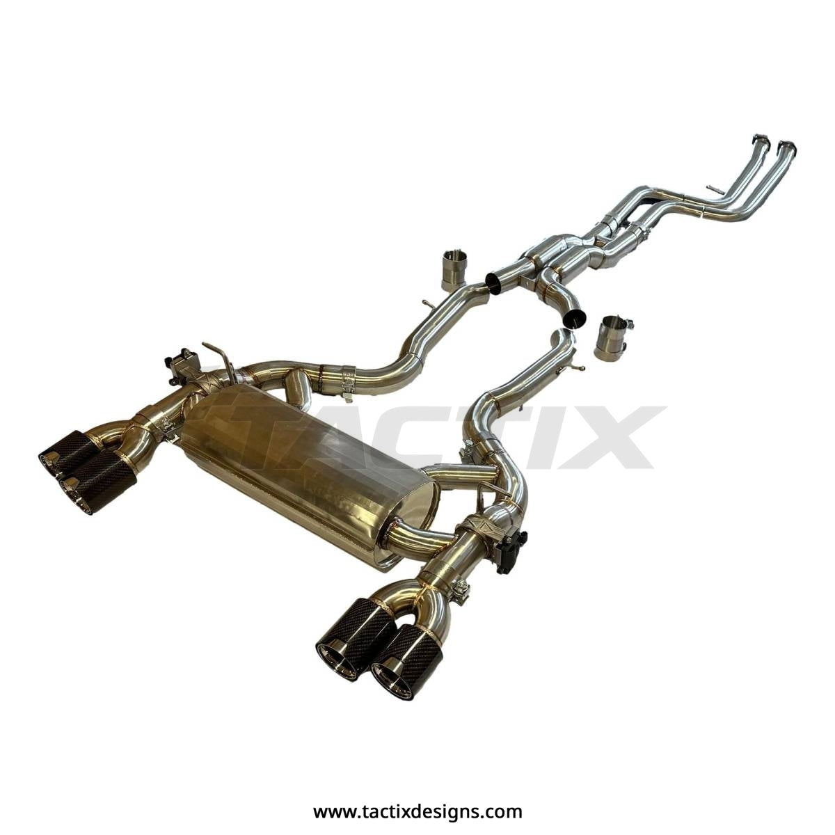 BMW M2 Competition F87 S55 Valved Catback Exhaust (2018-2021)