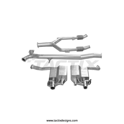 Mercedes-Benz C43 W205 M276 Valved Catback Exhaust (2017-2021)