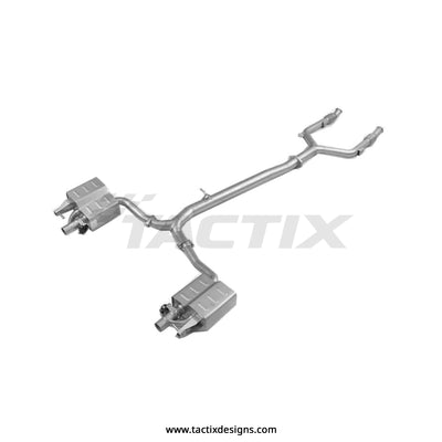 Mercedes-Benz C43 W205 M276 Valved Catback Exhaust (2017-2021)