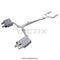 Mercedes-Benz C43 W205 M276 Valved Catback Exhaust (2017-2021)